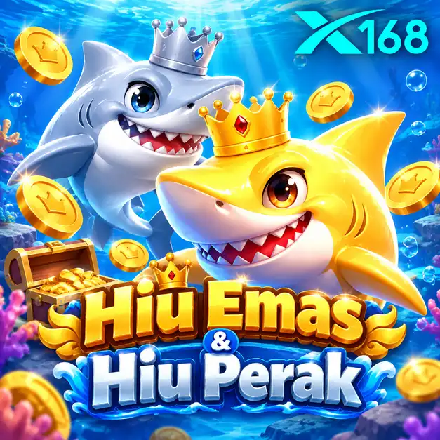 Hiu Emas dan Hiu Perak — Game Ringan 32MB X168